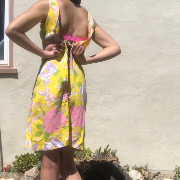 1960s summer dress - Picture 4 of 6